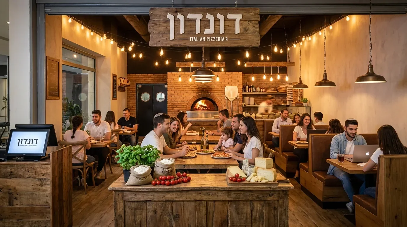 פיצריה דונדון - חוויית איטליה אותנטית